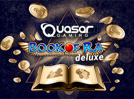 Klassische Version des Automatenspiels Quasar Gaming Book of Ra Deluxe